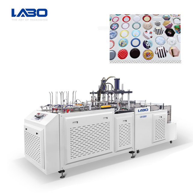 fully automatic disposable paper plates manufacturing machine LB 600Y-S