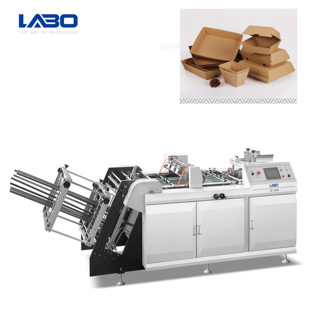 New Paper Box Forming Machine for Lunch