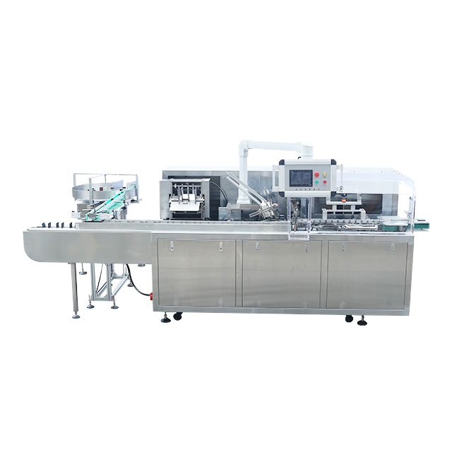 LB-120 Model Bottle Cartoning Machine with Auto Leaflet
