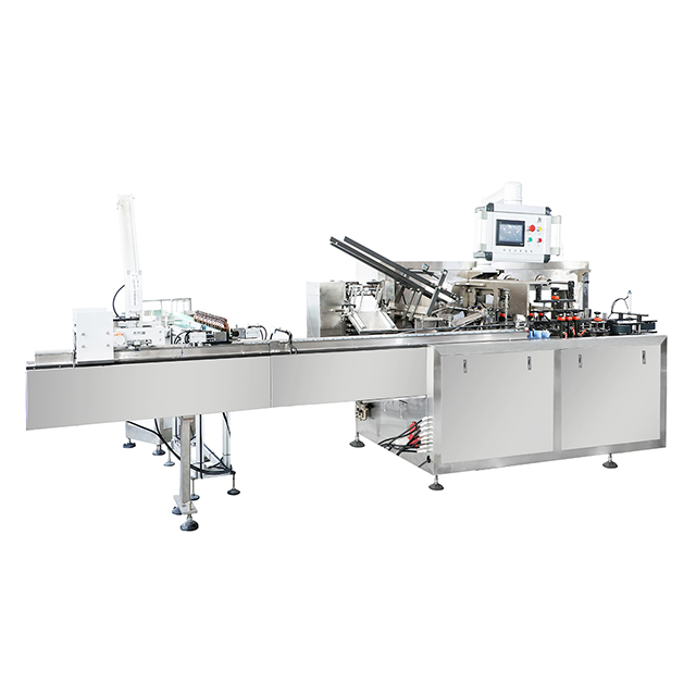 LB-120 Bottle/Blister All In One Cartoning Machine with Auto Leaflet